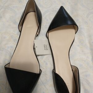 Zara flat shoes